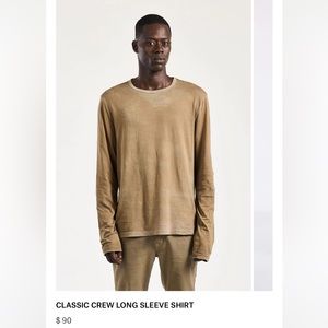 Men’s Classic Crew Long Sleeve by Cotton Citizen